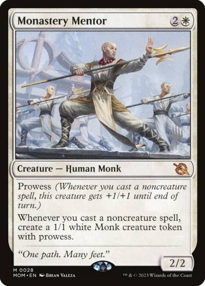 Monastery Mentor PMOM-28P March of the Machine Promos Magic card