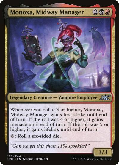 Monoxa, Midway Manager UNF-173 Unfinity Magic card