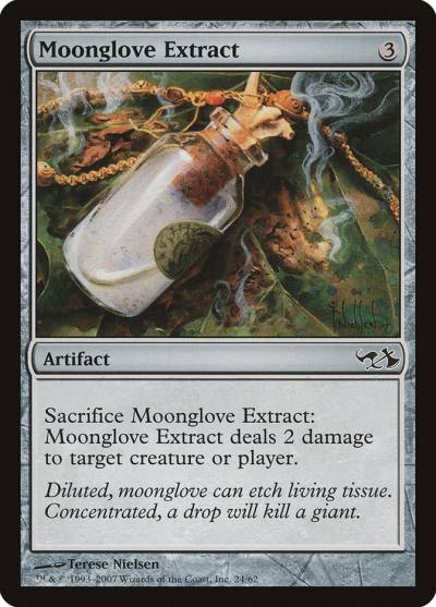 Moonglove Extract DD1-24 Duel Decks: Elves vs. Goblins Magic card