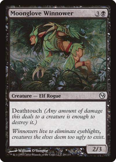 Moonglove Winnower DPA-29 Duels of the Planeswalkers Magic card