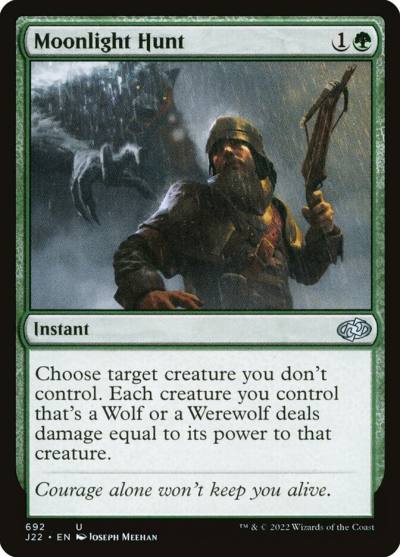 Moonlight Hunt J22-692 Jumpstart 2022 Magic card