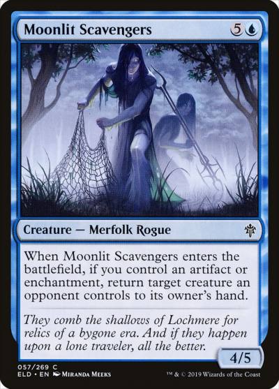 Moonlit Scavengers ELD-57 Throne of Eldraine Magic card