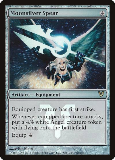 Moonsilver Spear PAVR-217STAR Avacyn Restored Promos Magic card