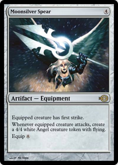 Moonsilver Spear PRM-44311 Magic Online Promos Magic card