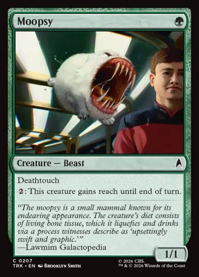 Moopsy TRK-207 Star Trek Magic card