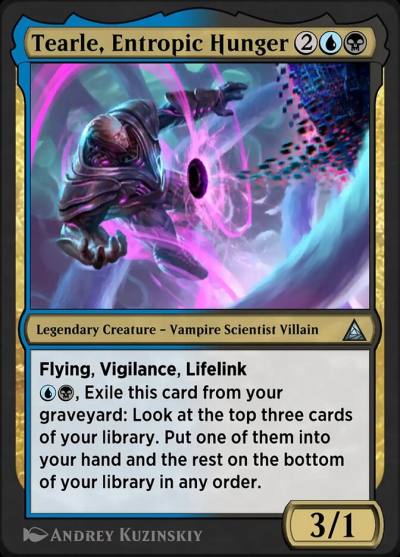 Morbius the Living Vampire OM1-156 Through the Omenpaths Magic card