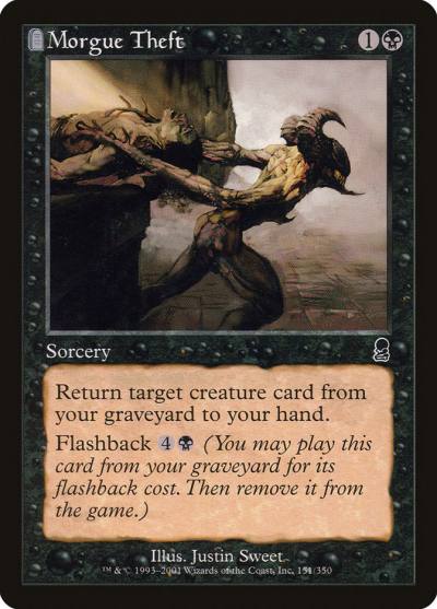 Morgue Theft ODY-151 Odyssey Magic card