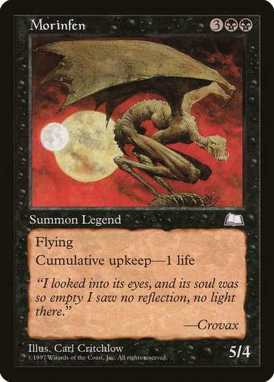 Morinfen 75 Weatherlight Magic card