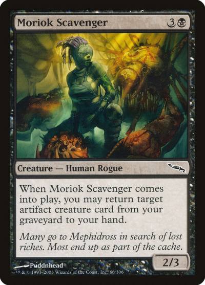Moriok Scavenger MRD-68 Mirrodin Magic card