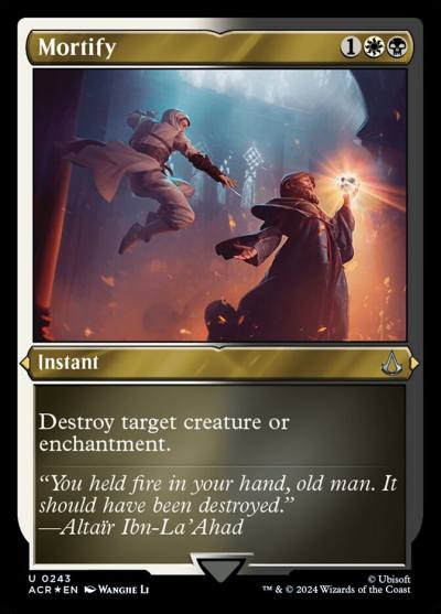 Mortify ACR-243 Assassin's Creed Magic card