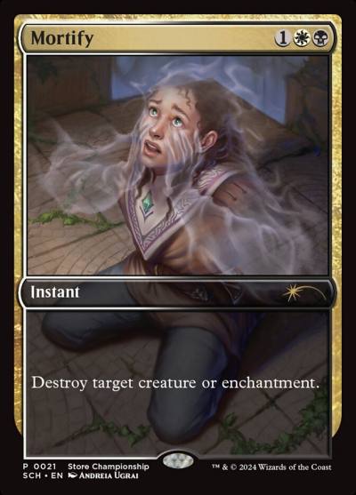 Mortify SCH-21 Store Championships Magic card