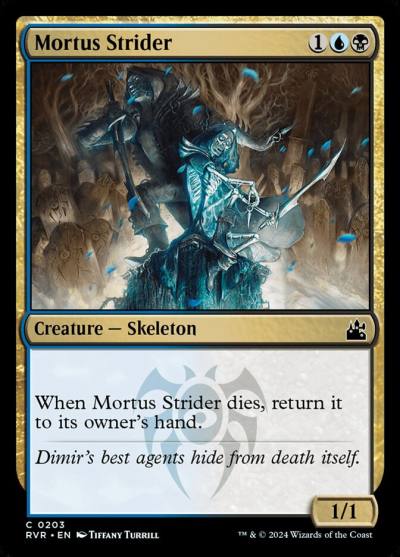 Mortus Strider RVR-203 Ravnica Remastered Magic card