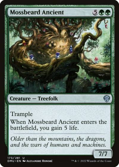 Mossbeard Ancient 173 Dominaria United Magic card