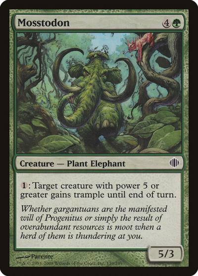 Mosstodon 139 Shards of Alara Magic card