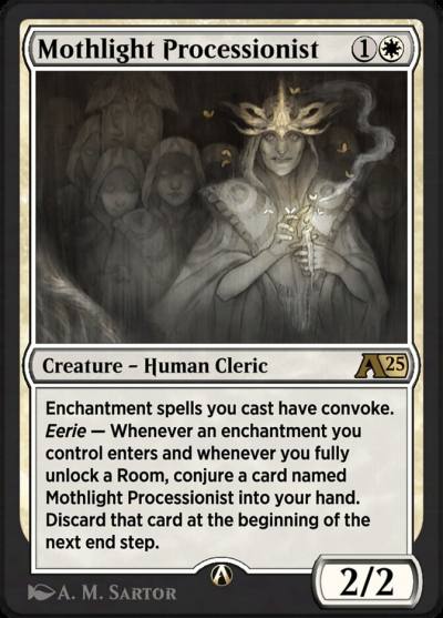 Mothlight Processionist YDSK-3 Alchemy: Duskmourn Magic card