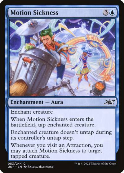 Motion Sickness UNF-53 Unfinity Magic card