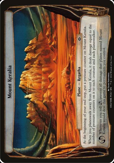 Mount Keralia OPCA-52 Planechase Anthology Planes Magic card