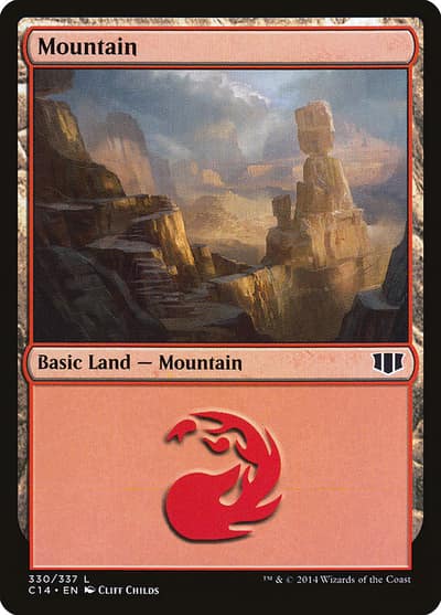 Mountain C14-330 Commander 2014 Magic card