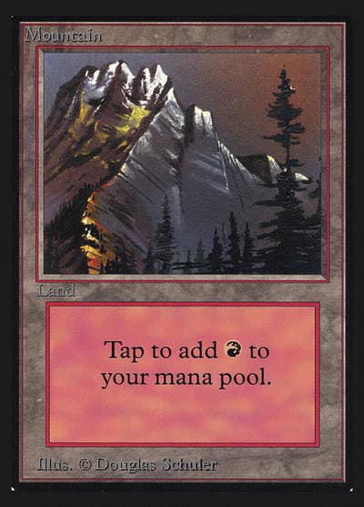 Mountain CEI-297 Intl. Collectors' Edition Magic card
