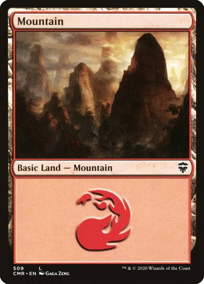 Mountain CMR-509 Commander Legends Magic card