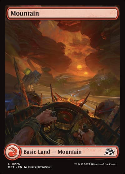 Mountain DFT-275 Aetherdrift Magic card
