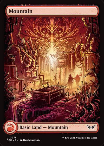 Mountain DSK-275 Duskmourn: House of Horror Magic card