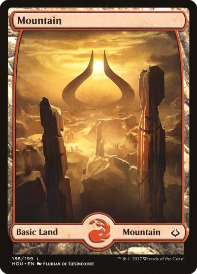Mountain HOU-188 Hour of Devastation Magic card