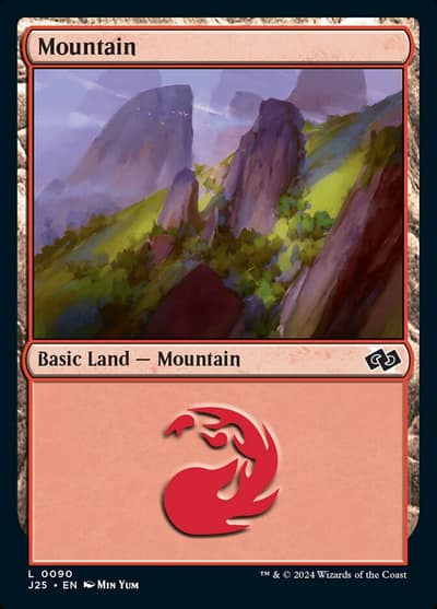 Mountain J25-90 Foundations Jumpstart Magic card