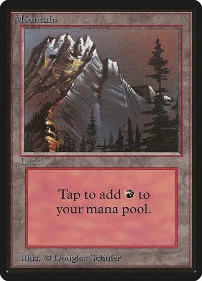 Mountain LEB-297 Limited Edition Beta Magic card