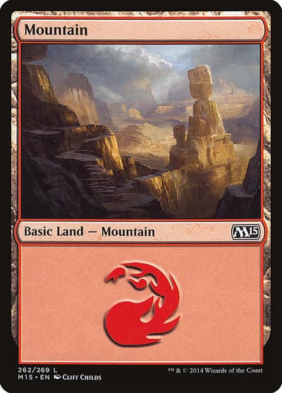 Mountain M15-262 Magic 2015 Magic card