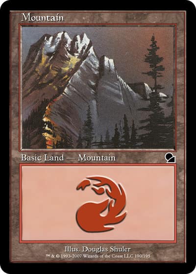 Mountain ME1-190 Masters Edition Magic card
