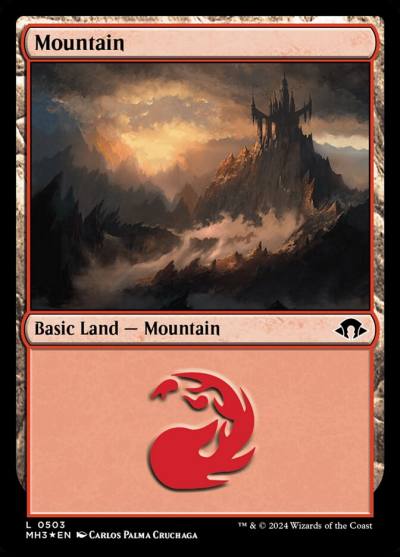 Mountain MH3-503 Modern Horizons 3 Magic card