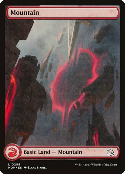 Mountain MOM-289 March of the Machine Magic card