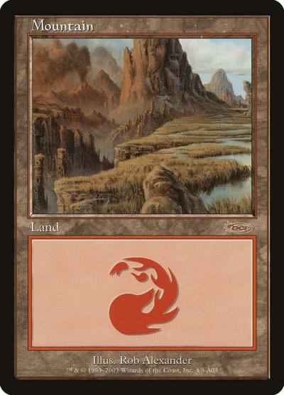Mountain PAL03-4 Arena League 2003 Magic card
