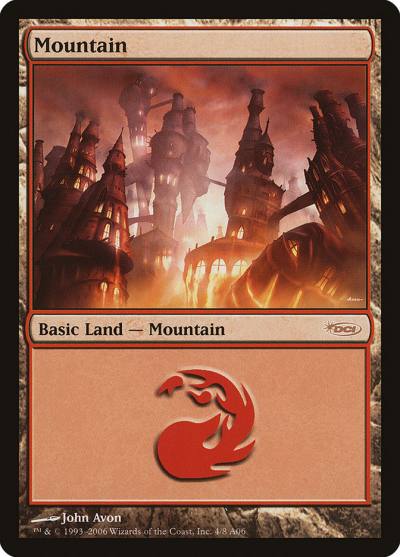 Mountain PAL06-4 Arena League 2006 Magic card