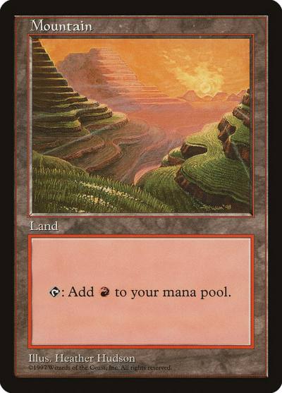 Mountain PALP-3 Asia Pacific Land Program Magic card