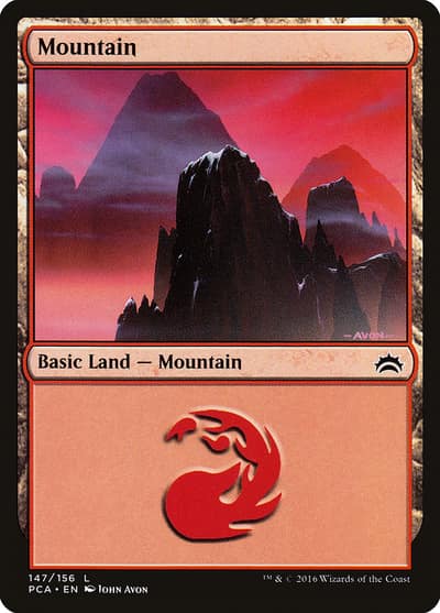 Mountain PCA-147 Planechase Anthology Magic card