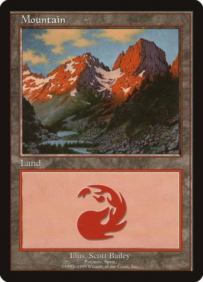 Mountain PELP-8 European Land Program Magic card