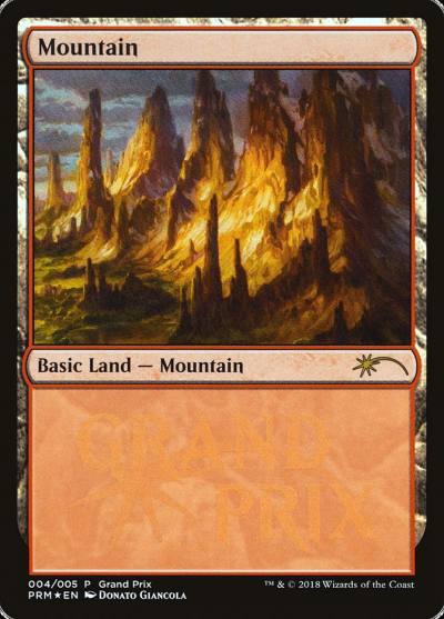 Mountain PGPX-2018D Grand Prix Promos Magic card