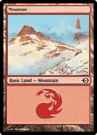 Mountain PRM-32003 Magic Online Promos Magic card