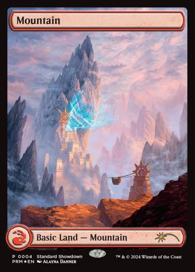 Mountain PSS4-4 MKM Standard Showdown Magic card