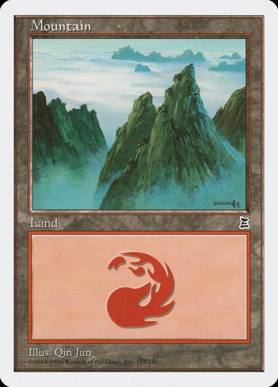 Mountain PTK-175 Portal Three Kingdoms Magic card
