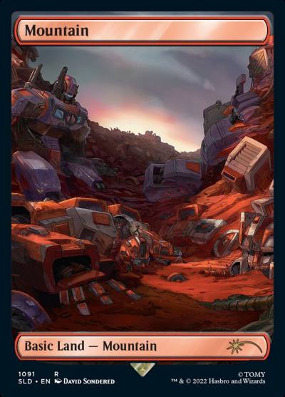 Mountain SLD-1091 Secret Lair Drop Magic card