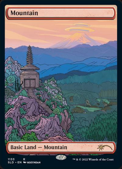 Mountain SLD-1133 Secret Lair Drop Magic card