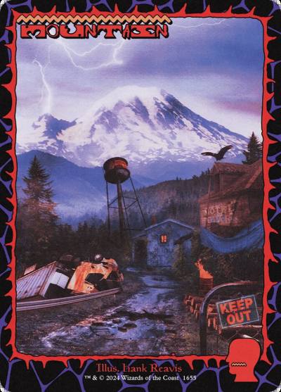 Mountain SLD-1655 Secret Lair Drop Magic card