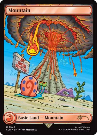 Mountain SLD-1942 Secret Lair Drop Magic card