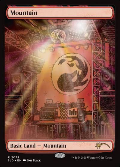 Mountain SLD-2079 Secret Lair Drop Magic card