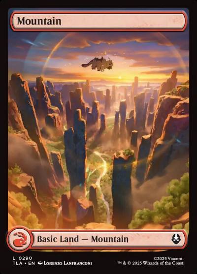 Mountain TLA-290 Avatar: The Last Airbender Magic card