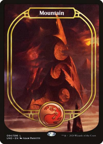 Mountain UND-94 Unsanctioned Magic card