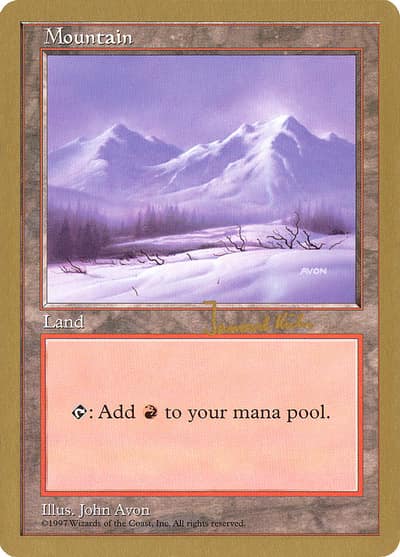 Mountain WC97-JK442 World Championship Decks 1997 Magic card